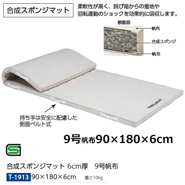 トーエイライト(TOEILIGHT) T-1913 合成スポンジマット 6cm厚(9号帆布) 90×180×6cm 23%OFF |  スポーツマート.JP オンラインショップ