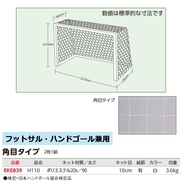 エバニュー EVERNEW ハンドゴールネット（検定）EKE839-