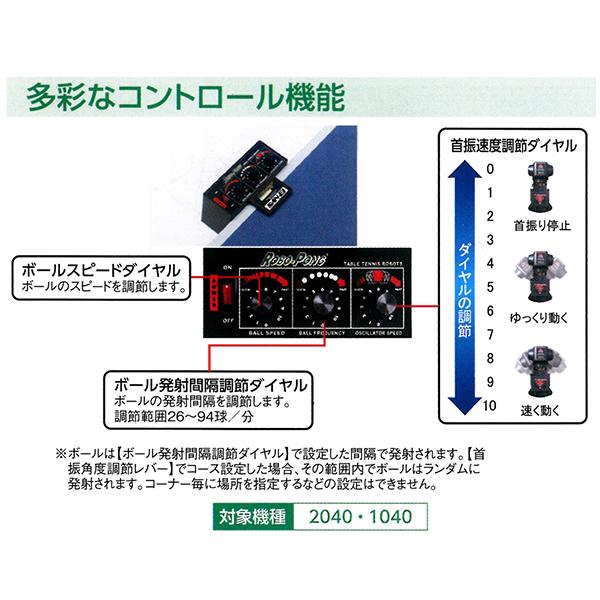 三英(SANEI) 卓球マシン ロボポン1040 | スポーツマート.JP オンラインショップ